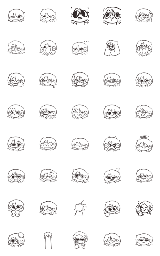 [LINE絵文字]Miiiruuuuuの画像一覧