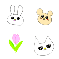 [LINE絵文字] うさぎうすの画像