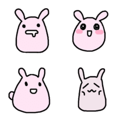 [LINE絵文字] ぷよぷよウサギ？の画像