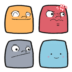 [LINE絵文字] 感情ゼリーくんの画像
