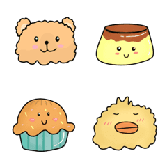 [LINE絵文字] animal＆candy emojiの画像