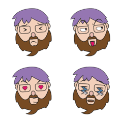 [LINE絵文字] weird old manの画像