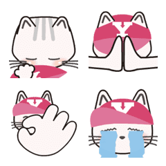 [LINE絵文字] 動く！ 猫！ Y！ 顔文字2の画像