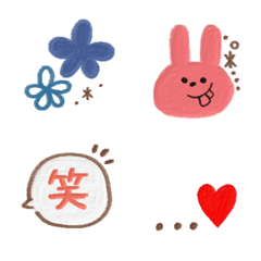 [LINE絵文字] しんぷる絵文字...！の画像