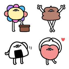 クレイジーな仲間たち絵文字 #2の絵文字メイン画像