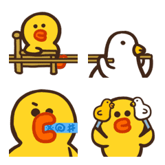 [LINE絵文字] Flexible Chicken and duck_emoji  specialの画像