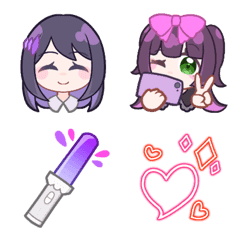地雷系ちっくガールズの絵文字メイン画像