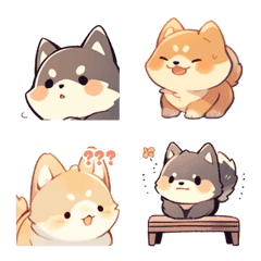 [LINE絵文字] Ai Shiba Inu 0w0の画像