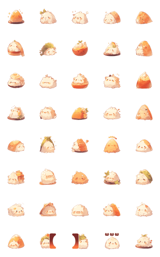 [LINE絵文字]Ai Onigiri 0w0の画像一覧