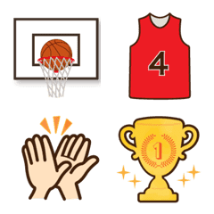 [LINE絵文字] バスケットボール大好きの画像