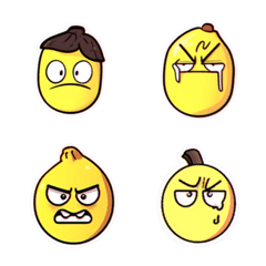 [LINE絵文字] fruit emoticonsの画像