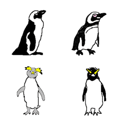 [LINE絵文字] ペンギン達の気持ちの画像