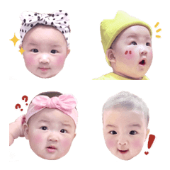 [LINE絵文字] JiaYun Baby Emojiの画像