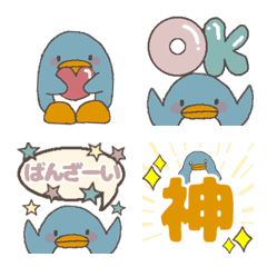 [LINE絵文字] ゆるいペンギンさんの画像