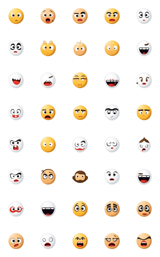 [LINE絵文字]working cute v.2の画像一覧