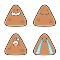 [LINE絵文字] wakuringの“焼きおにぎり”な絵文字の画像