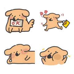 [LINE絵文字] flower puppyの画像