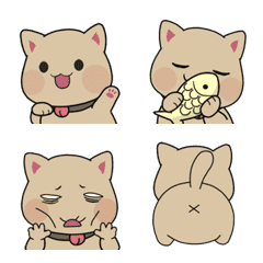 [LINE絵文字] Spoiled cats emojiの画像