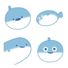 [LINE絵文字] fish 鯨 ♥ 動く絵文字の画像