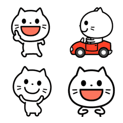 [LINE絵文字] 動く☆ねこ大好き！絵文字の画像