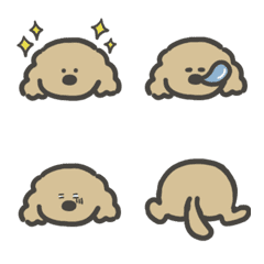 [LINE絵文字] Goose dog EMOJIの画像