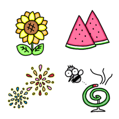 [LINE絵文字] 夏だ！祭りだ！の画像