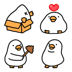 [LINE絵文字] bai's duck emojiの画像