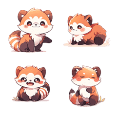Rambunctious Red Pandasの絵文字メイン画像