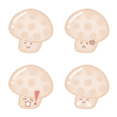 [LINE絵文字] Emoji. cute mushroomの画像