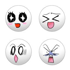 [LINE絵文字] Various looksの画像