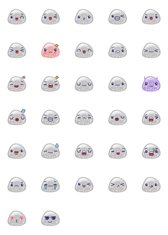 [LINE絵文字]Little Mr. grey stoneの画像一覧