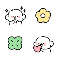 [LINE絵文字] Cute mongmong emojiの画像