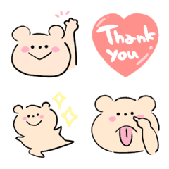 [LINE絵文字] くまといろいろの画像