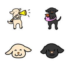 [LINE絵文字] 盲導犬応援絵文字の画像