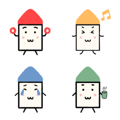 [LINE絵文字] 毎日使えるクレヨンの画像