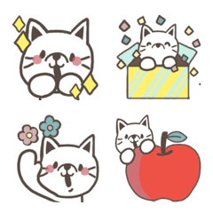 [LINE絵文字] シュールねこ☆文字なしの画像