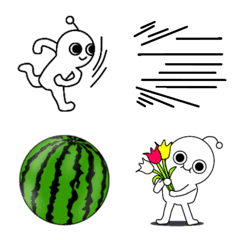 [LINE絵文字] yotsugi  emoji  maruchan 2の画像