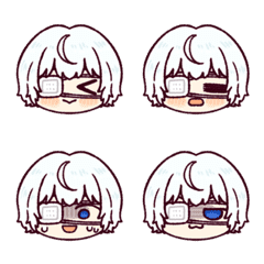 [LINE絵文字] 眼帯少年②の画像