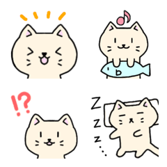 [LINE絵文字] *ねこねこ*絵文字.修正版の画像