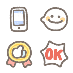 [LINE絵文字] Editor's emoji-Cute Label04の画像