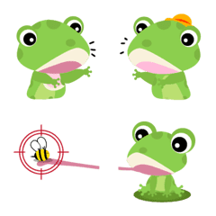 [LINE絵文字] playidea frogの画像