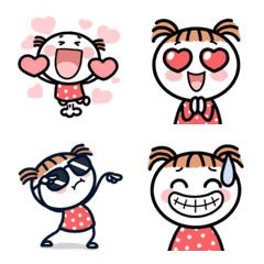 [LINE絵文字] Guan Guan Emoji Dukdik 2の画像