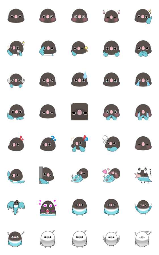 [LINE絵文字]ももたろ絵文字の画像一覧