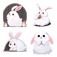 [LINE絵文字] rabbiit_activity(2023 LET'S DRAW)の画像