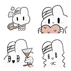 [LINE絵文字] Bandaged Ghost Toko,Revised Versionの画像