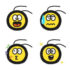 [LINE絵文字] Papabee emojiの画像