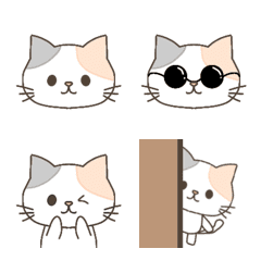 [LINE絵文字] yotsugi  emoji  catの画像
