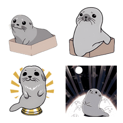 [LINE絵文字] fur_seal_activity(2023 LET'S DRAW)の画像