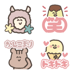 [LINE絵文字] 気持ちを伝える☆ゆる絵文字の画像