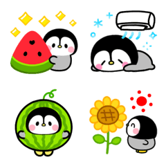 [LINE絵文字] ♡かわいいペンギン♡静止版☺︎の画像